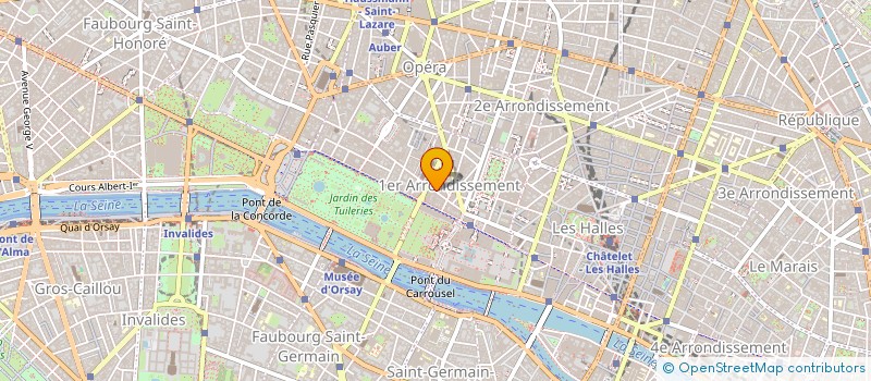 localisation de l'entreprise SCI DU CHATEAU VERT  PARIS