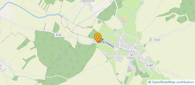 localisation de l'entreprise SCI DU CHATELARD  VALAY