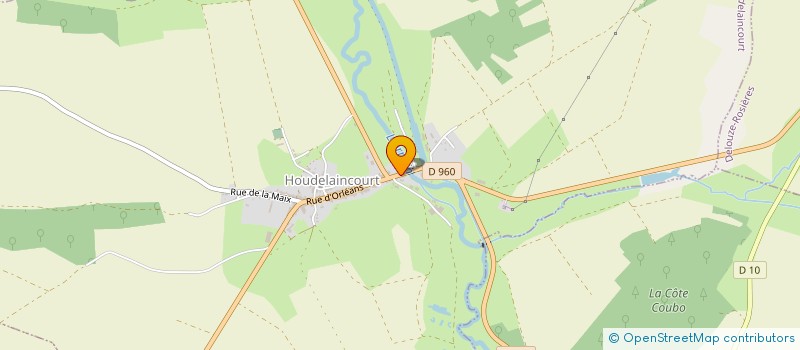 localisation de l'entreprise SCI DU CHATELET à HOUDELAINCOURT