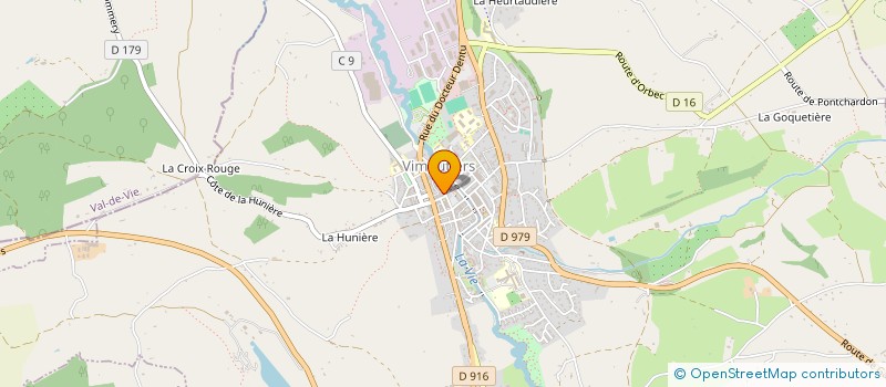 localisation de l'entreprise SCI DU CHATELET à VIMOUTIERS
