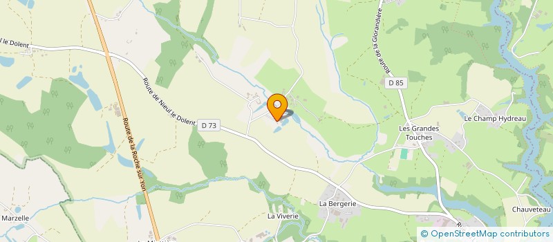 localisation de l'entreprise SCI DU CHATELET  SAINT-VINCENT-SUR-GRAON