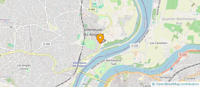 localisation de l'entreprise SCI DU CHE D AVIGNON  VILLENEUVE-LES-AVIGNON