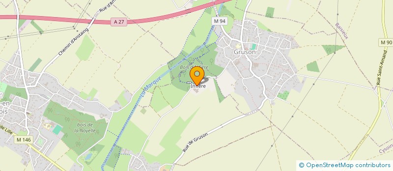 localisation de l'entreprise SCI DU CHEF DE GARE  BOUVINES