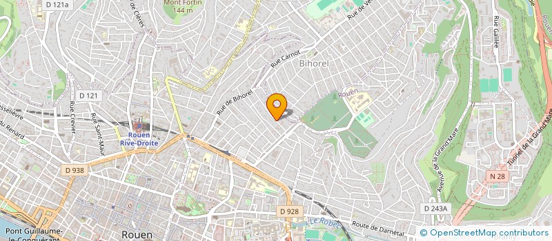 localisation de l'entreprise SCI DU CHEMIN à ROUEN