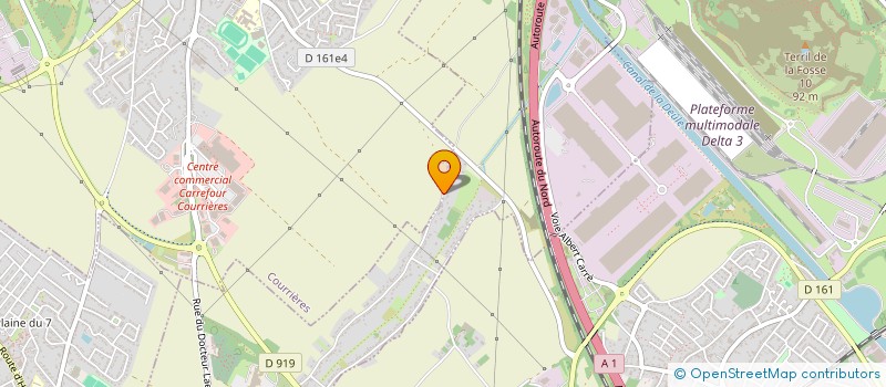 localisation de l'entreprise SCI DU CHEMIN à HENIN-BEAUMONT