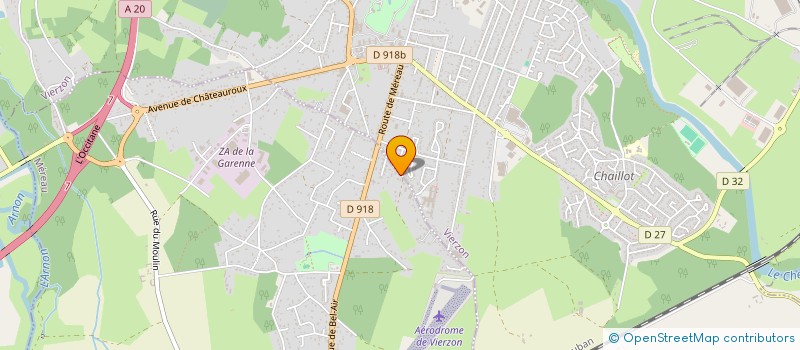 localisation de l'entreprise SCI DU CHEMIN BLANC  MEREAU