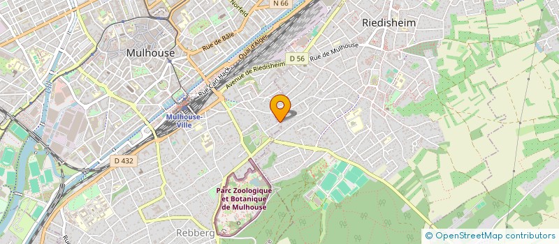 localisation de l'entreprise SCI DU CHEMIN COURONNE  RIEDISHEIM