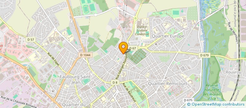 localisation de l'entreprise SCI DU CHEMIN D'HARLY à SAINT-QUENTIN