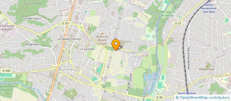 localisation de l'entreprise SCI DU CHEMIN DE BRIIS  LONGPONT-SUR-ORGE