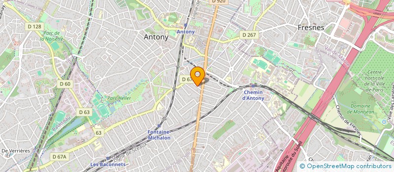 localisation de l'entreprise SCI DU CHEMIN DE CAMPANETTE à ANTONY