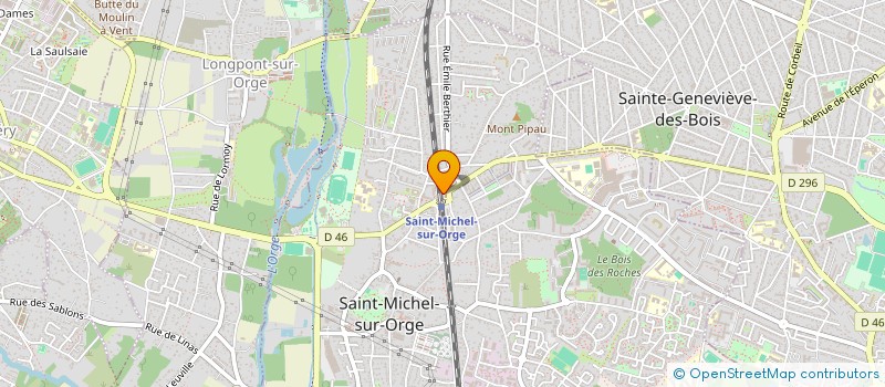 localisation de l'entreprise SCI DU CHEMIN DE FER  SAINT-MICHEL-SUR-ORGE