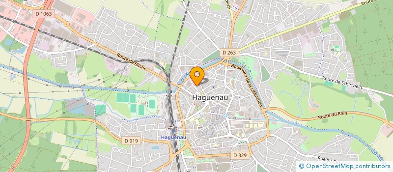 localisation de l'entreprise SCI DU CHEMIN DE FER  AUBURE