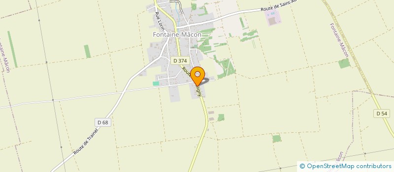 localisation de l'entreprise SCI DU CHEMIN DE L'ECLUSE  FONTAINE-MACON