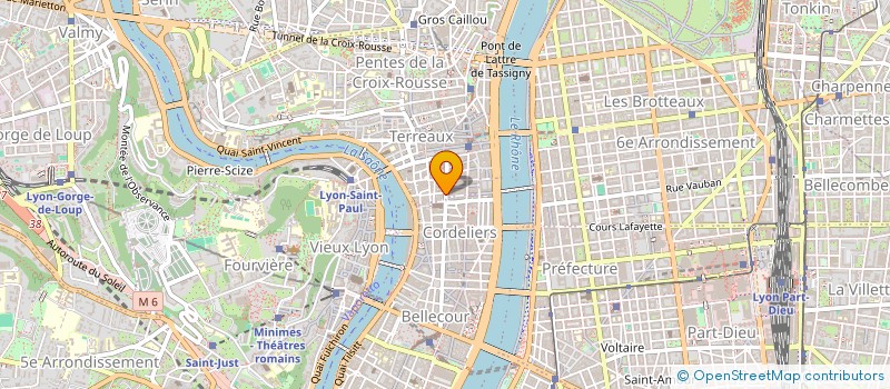 localisation de l'entreprise SCI DU CHEMIN DE LA FONTAINE à LYON 1ER