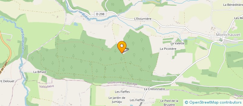 localisation de l'entreprise SCI DU CHEMIN DE LA GARE à SOULEUVRE EN BOCAGE