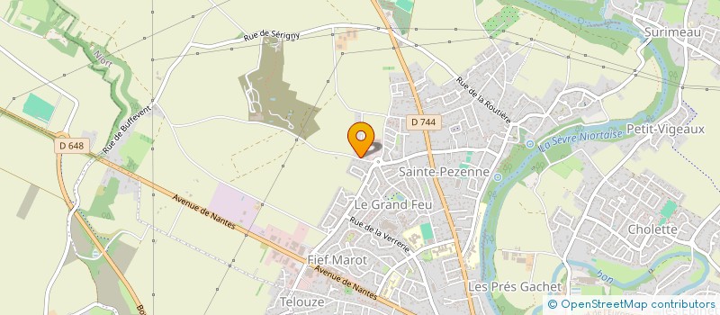 localisation de l'entreprise SCI DU CHEMIN DE LA GLAIE à NIORT