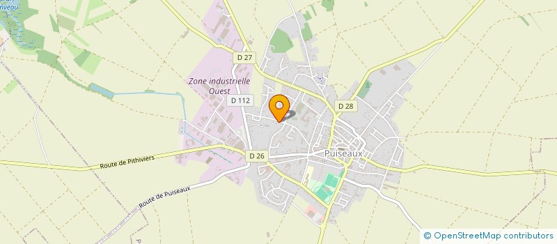 localisation de l'entreprise SCI DU CHEMIN DE LA MESSE  PUISEAUX