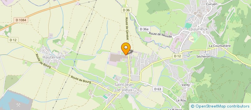 localisation de l'entreprise SCI DU CHEMIN DE LA PASSE  SAINT-JEAN-LE-VIEUX