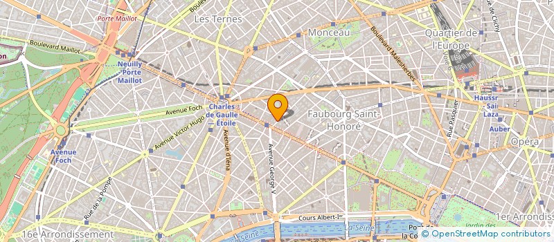 localisation de l'entreprise SCI DU CHEMIN DE LA PELOUSE  PARIS