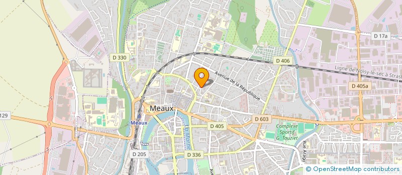 localisation de l'entreprise SCI DU CHEMIN DE MAGNY  MEAUX