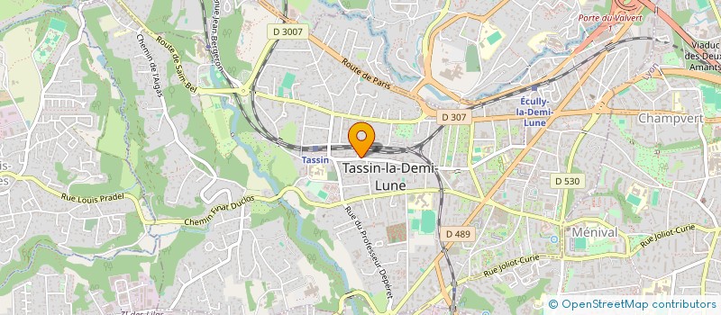localisation de l'entreprise SCI  DU CHEMIN DE TASSIN N54  TASSIN-LA-DEMI-LUNE