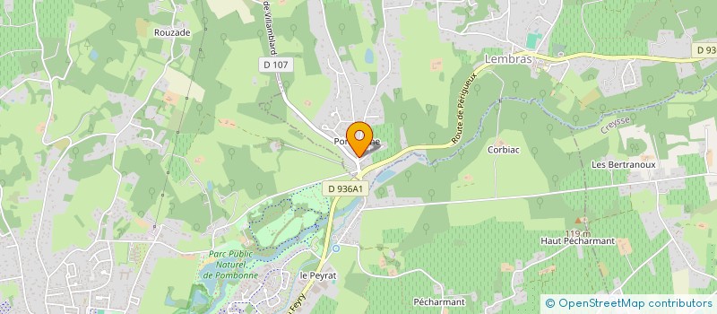 localisation de l'entreprise SCI DU CHEMIN DES BOGUES  LEMBRAS