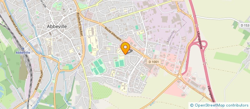 localisation de l'entreprise SCI DU CHEMIN DES BOUTS à ABBEVILLE