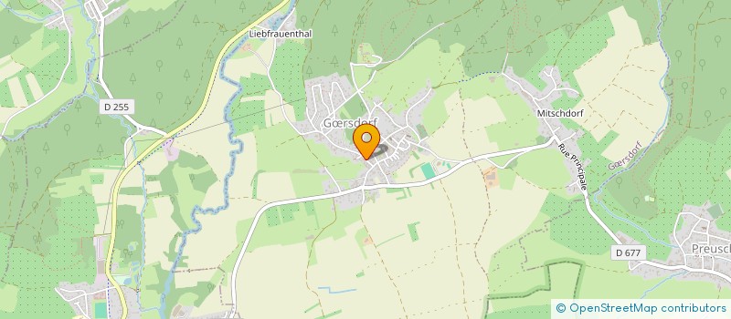 localisation de l'entreprise SCI DU CHEMIN DES CIMES  GRSDORF