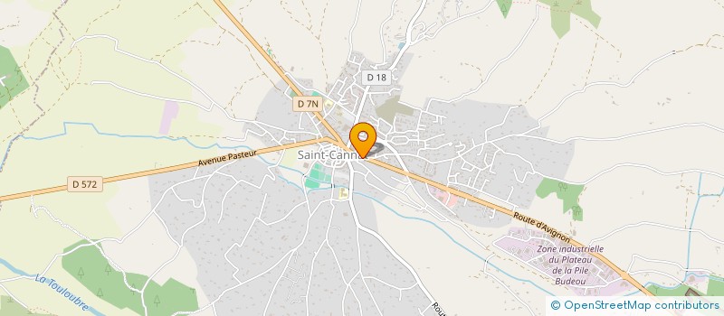 localisation de l'entreprise SCI DU CHEMIN DES FUMADES à SAINT-CANNAT