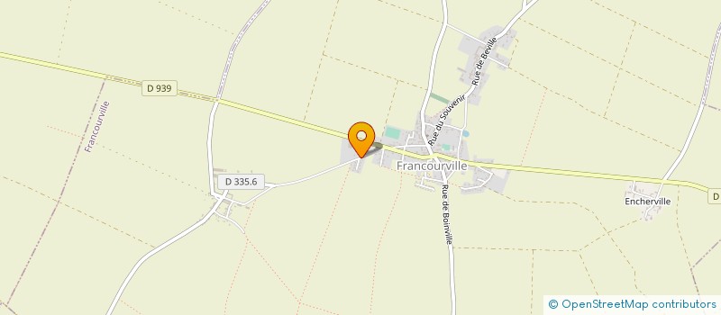 localisation de l'entreprise SCI DU CHEMIN DES LOUPS à FRANCOURVILLE