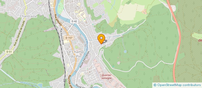 localisation de l'entreprise SCI DU CHEMIN DES PATTES DE CHAT à EPINAL