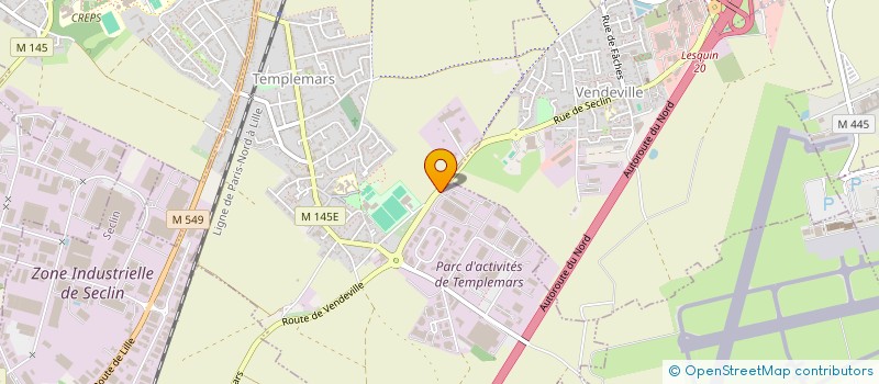 localisation de l'entreprise SCI DU CHEMIN DES POSTES  HAZEBROUCK