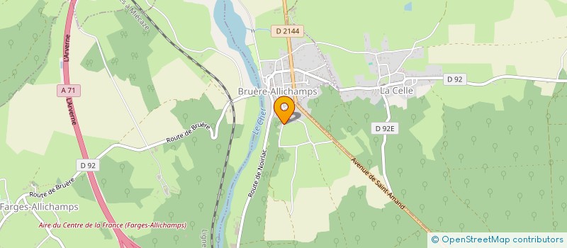 localisation de l'entreprise SCI DU CHEMIN DES VIGNES  CULAN