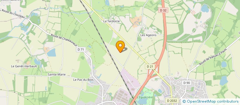 localisation de l'entreprise SCI DU CHEMIN DU LOREAUX à LA GARNACHE