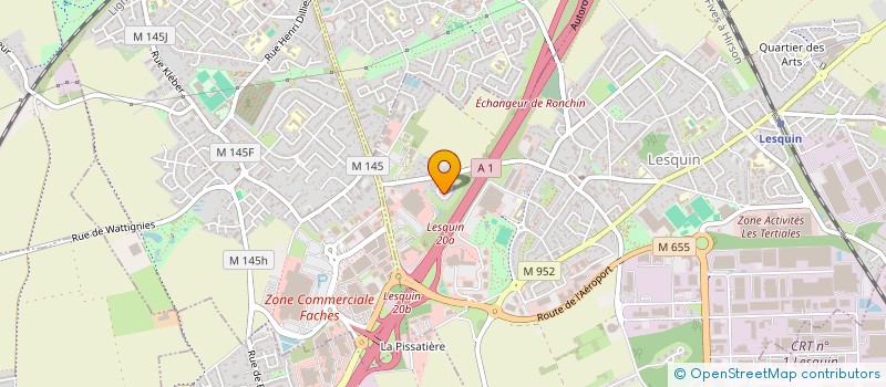 localisation de l'entreprise SCI DU CHEMIN DU MEUNIER à LESQUIN