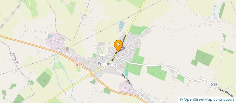 localisation de l'entreprise SCI DU CHEMIN PERREY  EPAIGNES