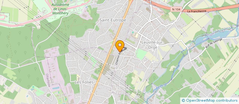 localisation de l'entreprise SCI DU CHEMIN ROYAL à LINAS