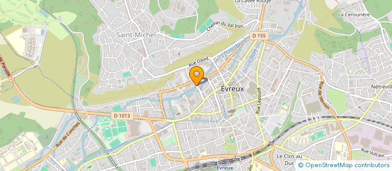 localisation de l'entreprise SCI DU CHEMIN VERT  EVREUX