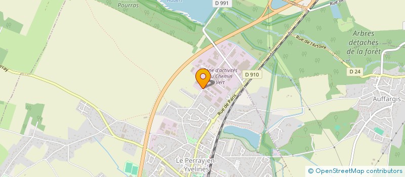 localisation de l'entreprise SCI DU CHEMIN VERT  LE PERRAY-EN-YVELINES