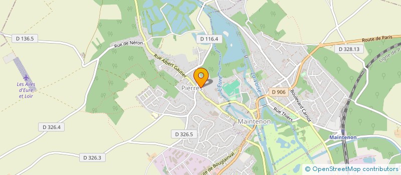 localisation de l'entreprise SCI DU CHEMIN VERT à PIERRES
