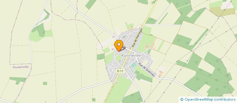 localisation de l'entreprise SCI DU CHEMIN VERT  RAINNEVILLE