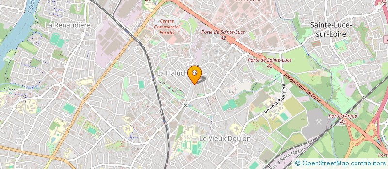 localisation de l'entreprise SCI DU CHEMIN VERT  NANTES