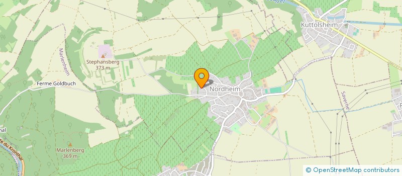 localisation de l'entreprise SCI DU CHEMIN VERT  NORDHEIM