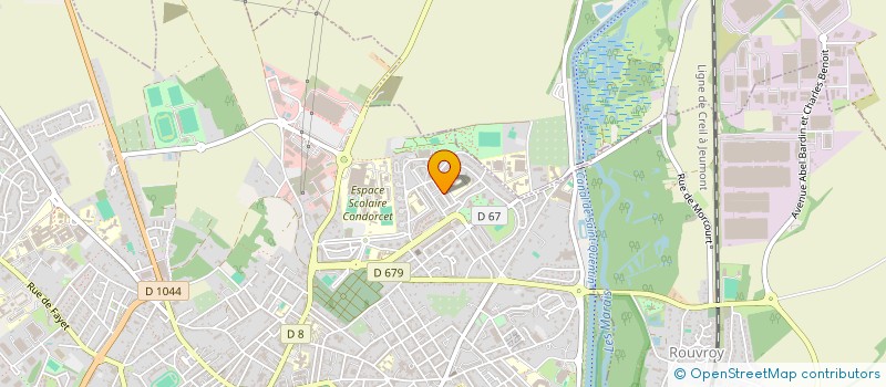 localisation de l'entreprise SCI DU CHENAN à SAINT-QUENTIN