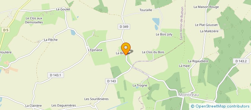 localisation de l'entreprise SCI DU CHENE à MEAUCE