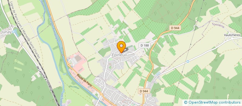 localisation de l'entreprise SCI DU CHENE  EPINEUIL