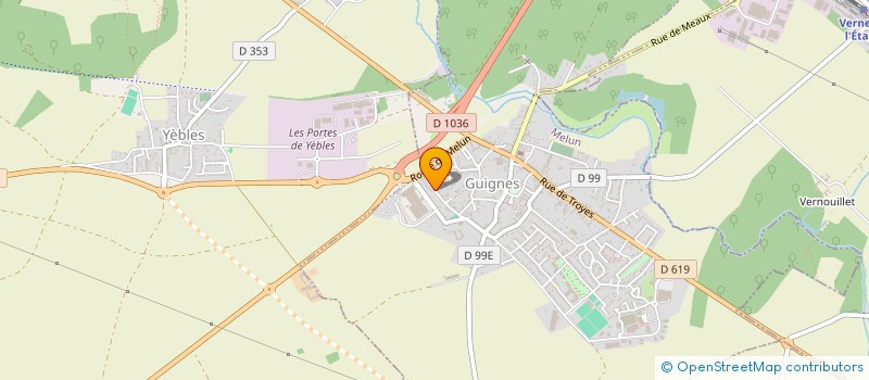 localisation de l'entreprise SCI DU CHENE  GUIGNES