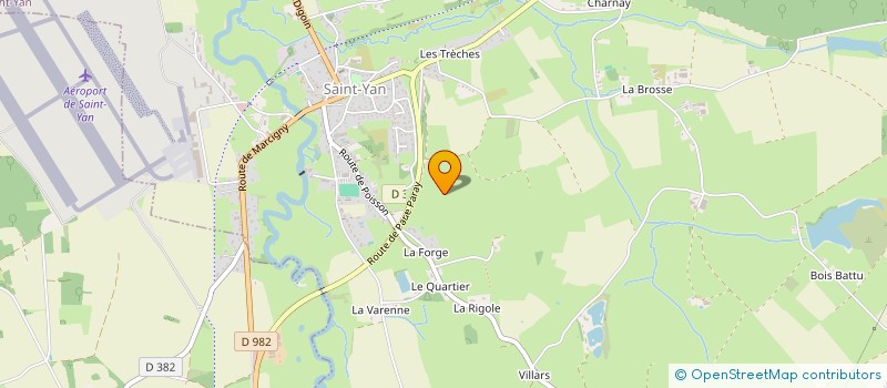 localisation de l'entreprise SCI DU CHENE  HOPITAL-LE-MERCIER (L )