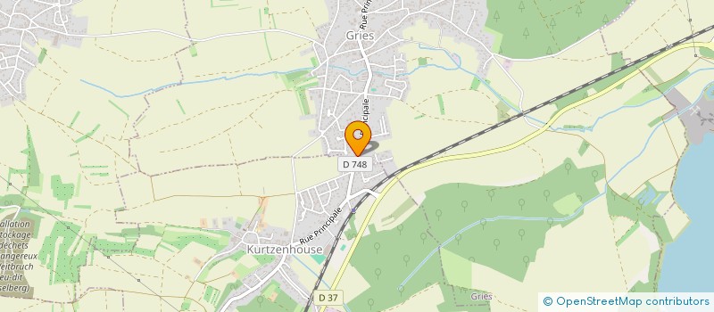 localisation de l'entreprise SCI DU CHENE  GRIES