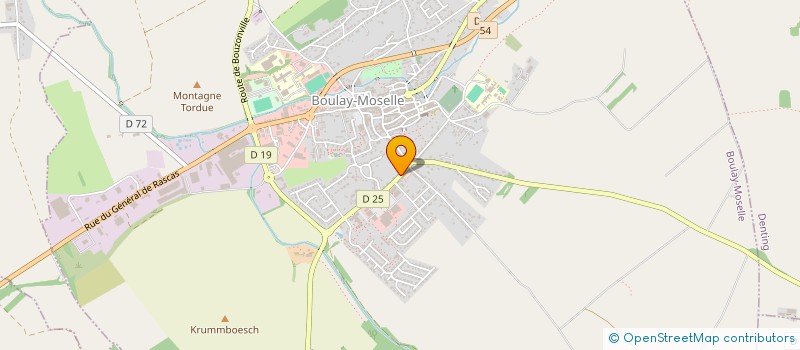 localisation de l'entreprise SCI DU CHENE à BOULAY-MOSELLE